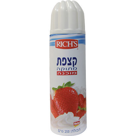 קצפת מתוקה מוכנה חלבי