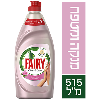 נוזל כלים פיירי ורדים סאטן