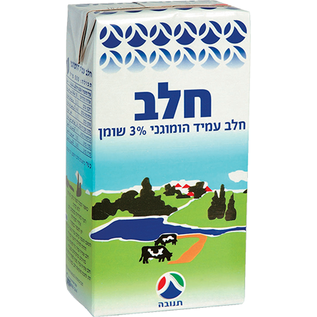חלב עמיד 3% שומן