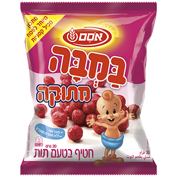 במבה מתוקה חטיף בטעם תות
