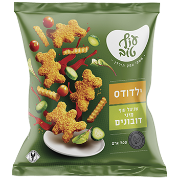 שניצל עוף מיני דובונים עוף טוב