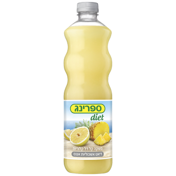 ספרינג דיאט אשכוליות ואננס 1.5 ליטר  זוג במבצע