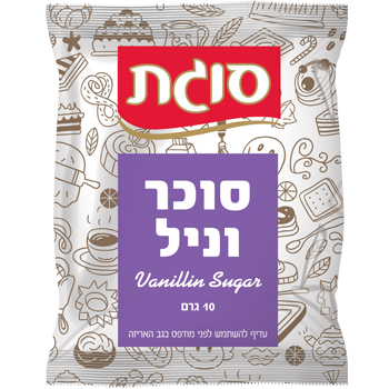 סוכר וניל 10 יחידות
