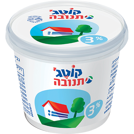 קוטג' תנובה  3% שומן