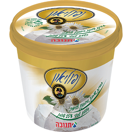 גבינת שמנת נפוליאון בטעם טבעי 25%
