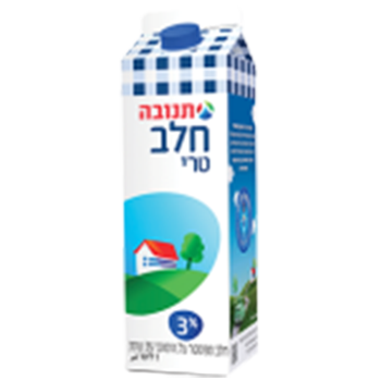 חלב תנובה בקרטון 3% שומן