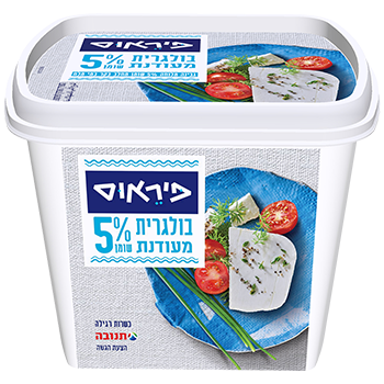 גבינה בולגרית מעודנת 5% שומן