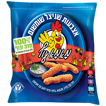 אצבעות שניצל ציפוי שומשום