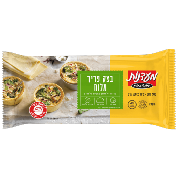 בצק פריך למאפים מלוחים מעדנות
