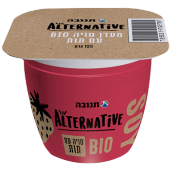 מעדן סויה בטעם תות