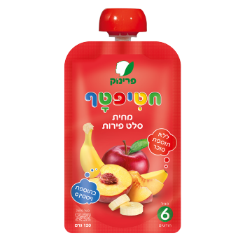חטיפטף מחית סלט פירות פרינוק