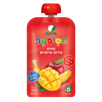 חטיפטף מחית פירות טרופיים פרינוק
