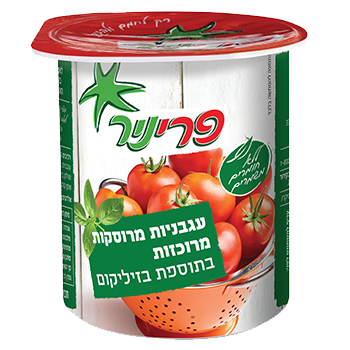 עגבניות מרוסקות מרוכזות עם בזיליקום פריניר