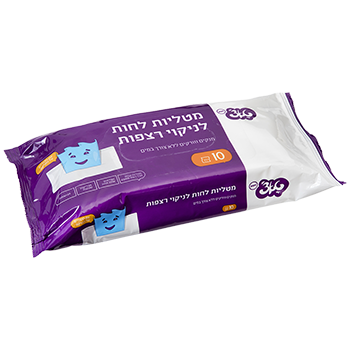 מטליות לחות לריצפה בניחוח תפוח טאצ'