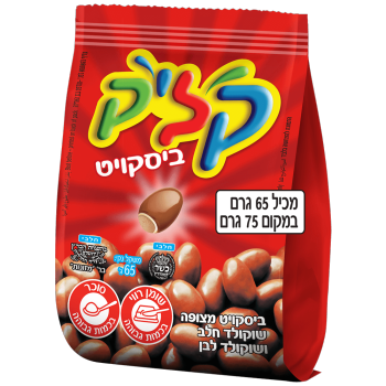 קליק חטיף שוקולד ביסקוויט