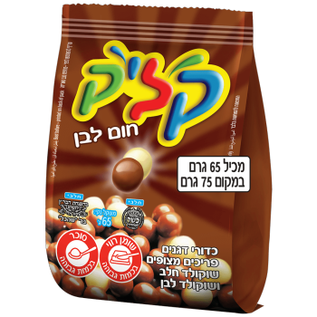 קליק חטיף שוקולד חום לבן