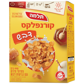 קורנפלקס עם נגיעות דבש