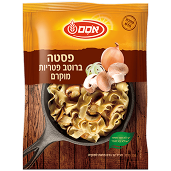אסם תבשיל פסטה ברוטב פטריות מוקרם