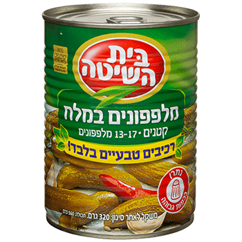 מלפפונים במלח קטן 13-17 בית השיטה