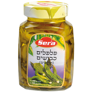 פלפלים כבושים חריפים sera