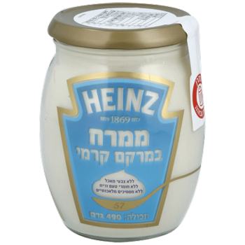 היינץ מיונז לייט במרקם קרמי