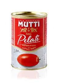 mutti עגבניות מקולפות 