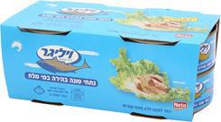 נתחי טונה במי מלח רביעיה ויליגר
