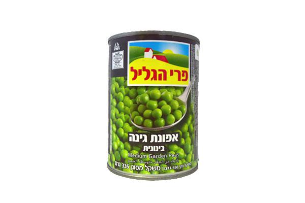 אפונת גינה בינונית פרי גליל