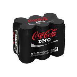 מארז פחיות קוקה קולה zero 