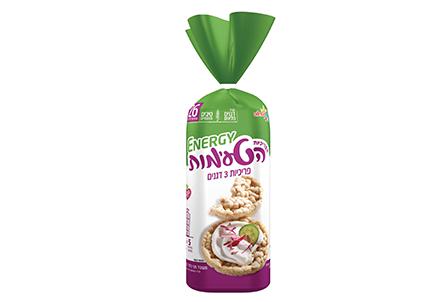 מארז הפריכיות הטעימות 3 דגנים 