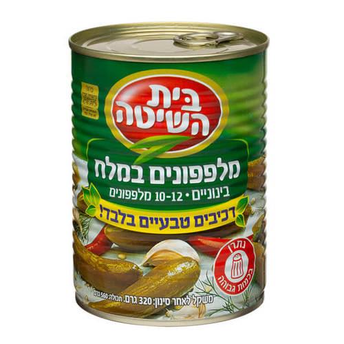 מלפפונים במלח 10-12 בית השיטה