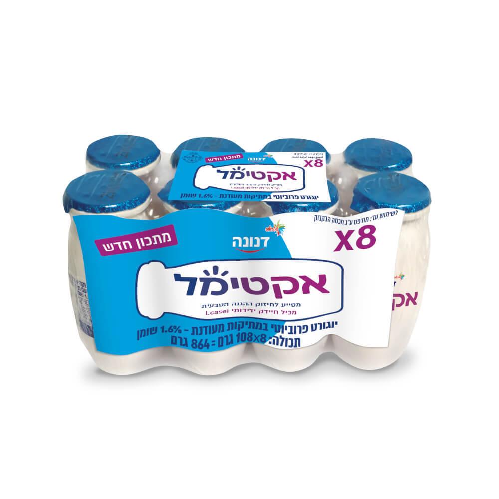 אקטימל במתיקות מעודנת 1.6%