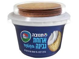 ארוחת גבינה בקטנה בתוספת  קרקרים 
