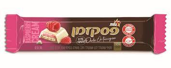 פסק זמן פטיסרי שוקולד לבן במילוי וופל וקרם פטל