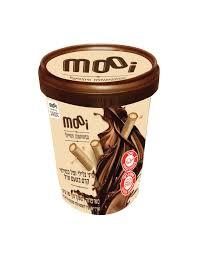 מיני גליליות ופל במילוי קרם בטעם שוקולד  mooi 