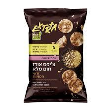 extra ציפס אורז חום מלא בתוספת זרעי חמניות