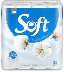 סנו סופט נייר טואלט לבן
