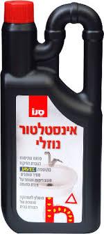 סנו אינסטלטור נוזלי פותח סתימות