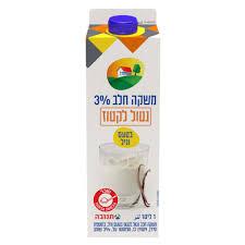 משה חלב נטול לקטוז בטעם וניל תנובה 